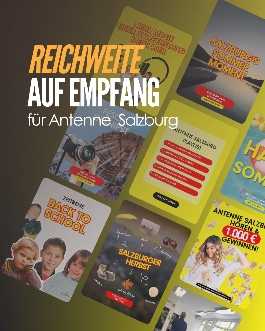 Mediax Referenzen Antenne Salzburg