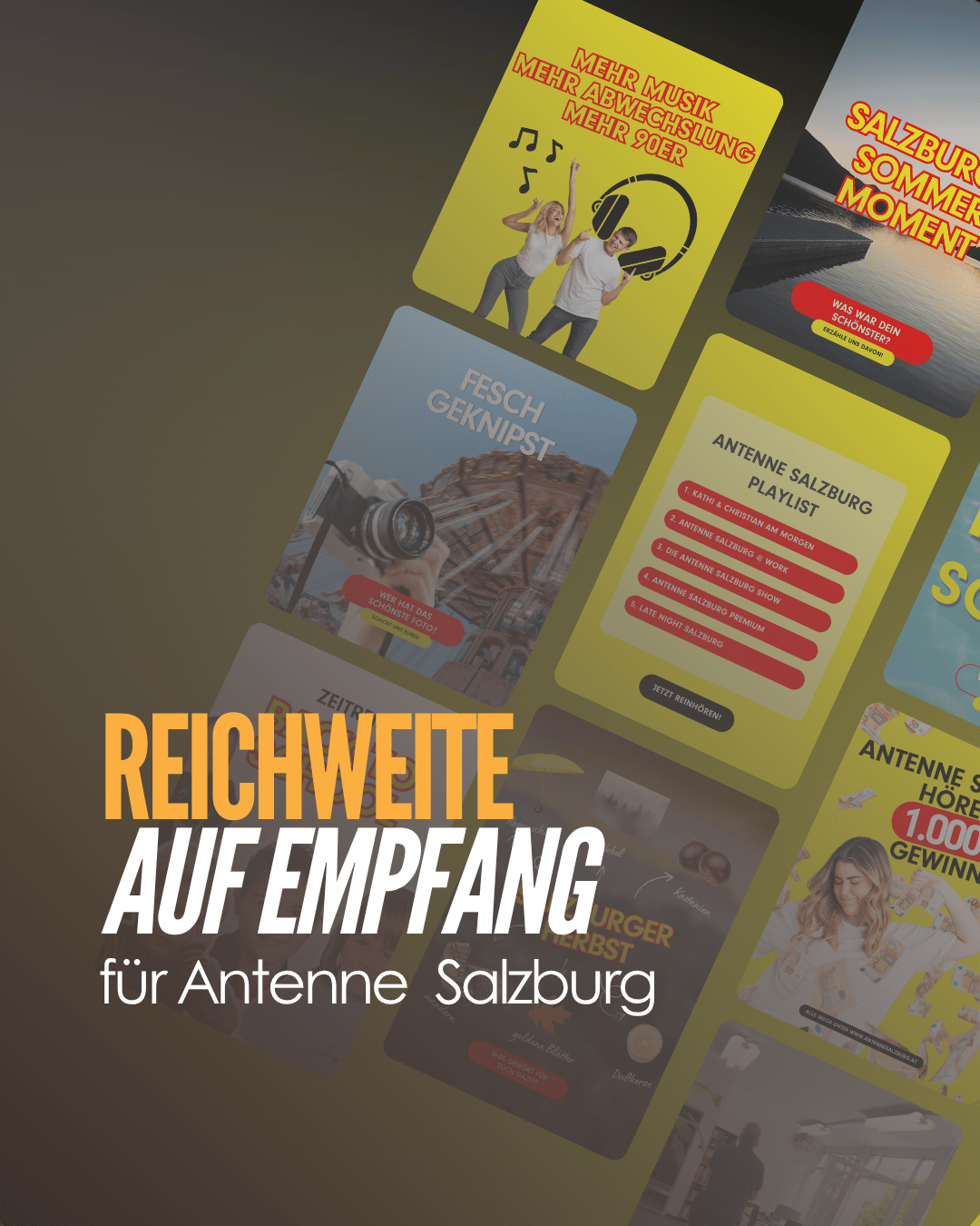 Mediax Referenzen Antenne Salzburg